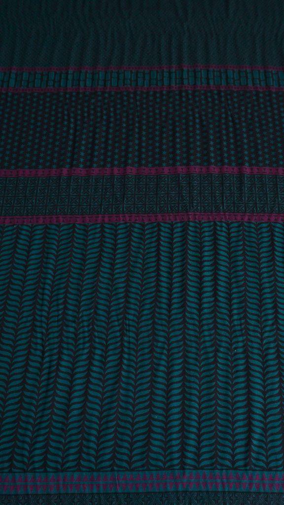 Viskosetwill Druck Molina Bohomuster dunkelgrün - Bienvenido